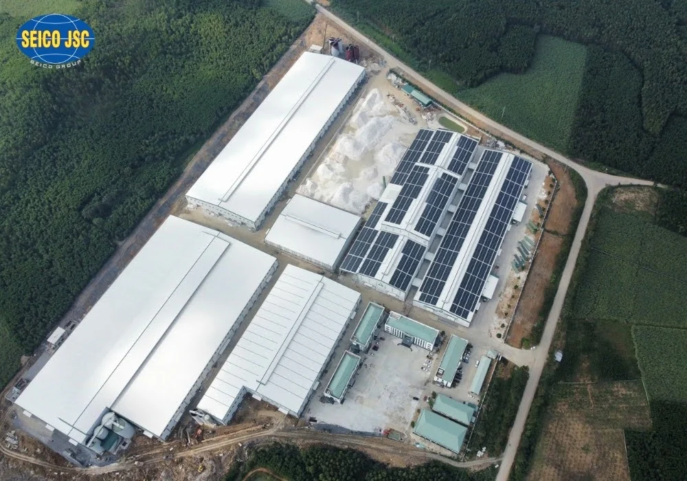 SEICO Group phát triển giải pháp tổng thể nhà khung thép, kết cấu thép phục vụ cho công trình công nghiệp hiện đại