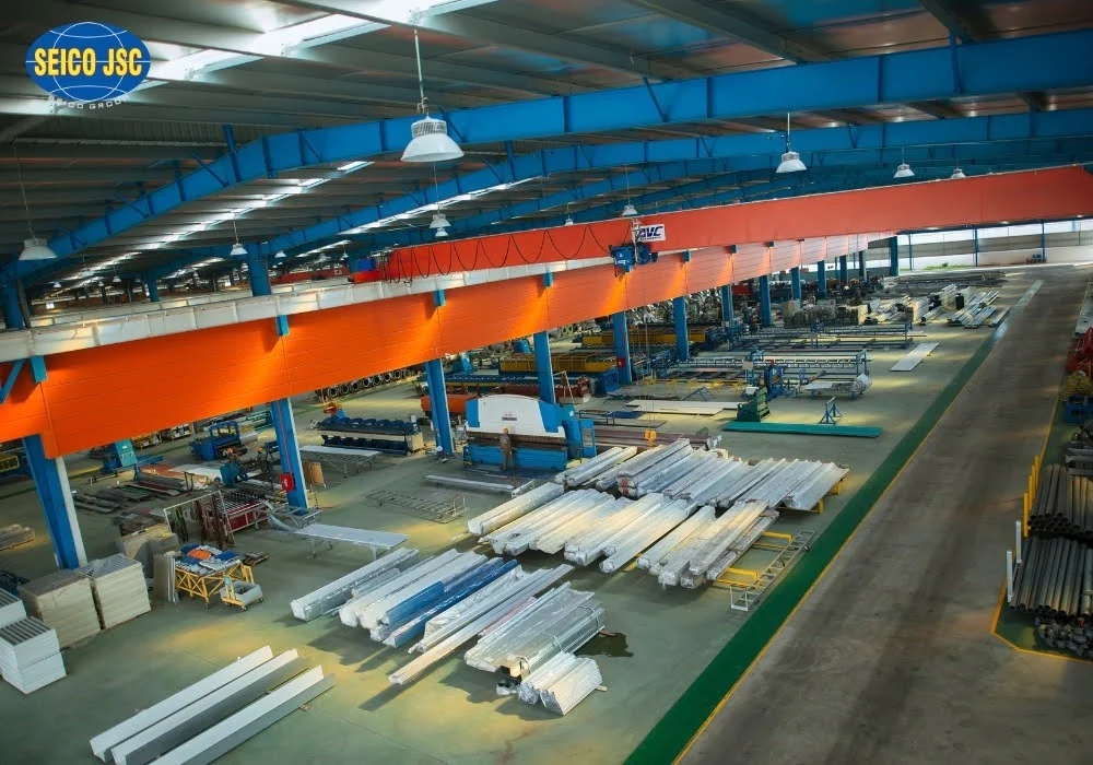 SEICO Group phát triển giải pháp tổng thể nhà khung thép, kết cấu thép phục vụ cho công trình công nghiệp hiện đại