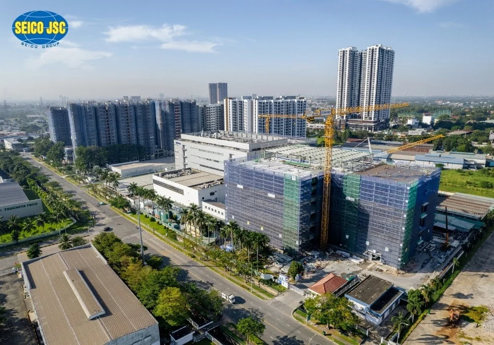 SEICO Group phát triển giải pháp tổng thể nhà khung thép, kết cấu thép phục vụ cho công trình công nghiệp hiện đại