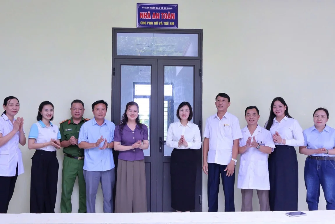 Ra mắt mô hình “Nhà an toàn cho phụ nữ và trẻ em” xã An Nông