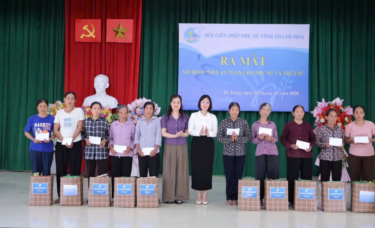 Ra mắt mô hình “Nhà an toàn cho phụ nữ và trẻ em” xã An Nông