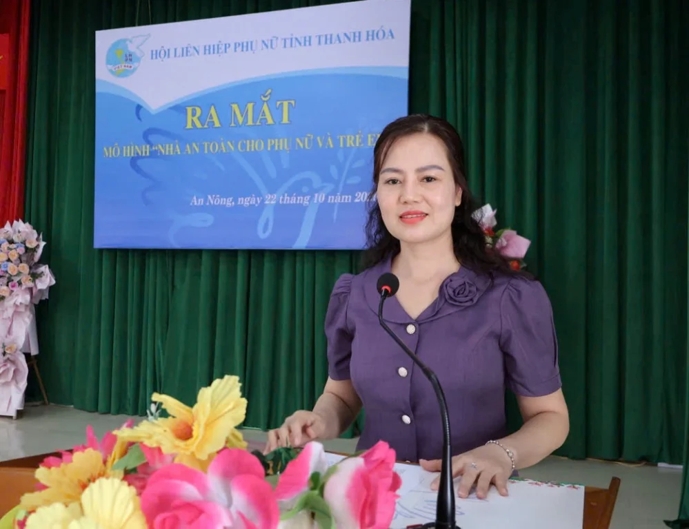 Ra mắt mô hình “Nhà an toàn cho phụ nữ và trẻ em” xã An Nông