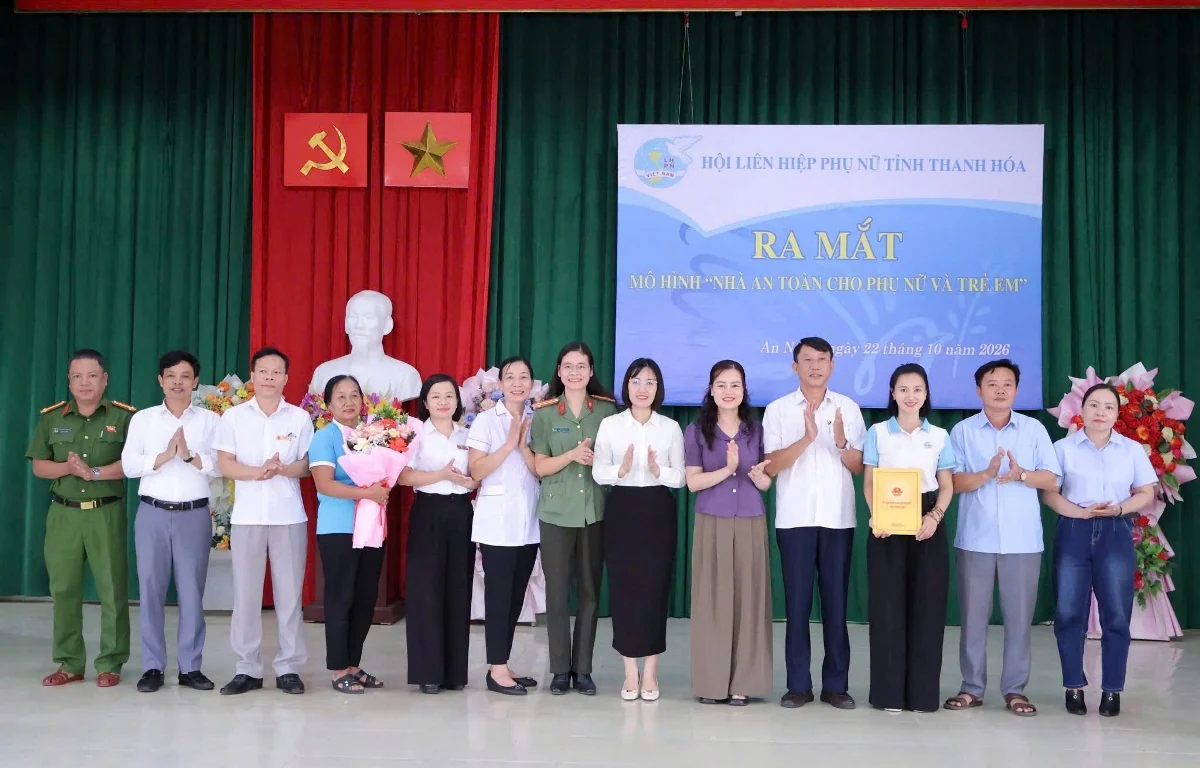 Ra mắt mô hình “Nhà an toàn cho phụ nữ và trẻ em” xã An Nông