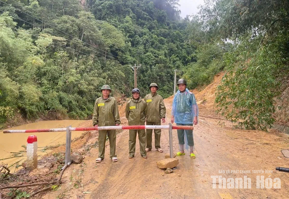 Cẩm Thạch chủ động sơ tán dân&nbsp;vùng ngập lụt và sạt lở đất