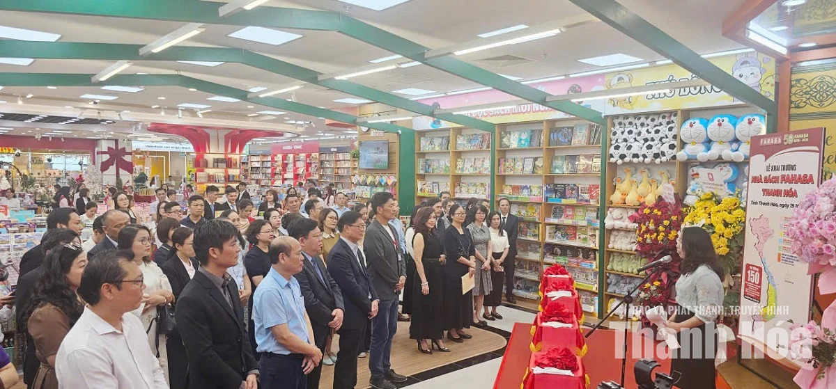 Khai trương Nhà sách FAHASA Thanh Hóa tại AEON MALL