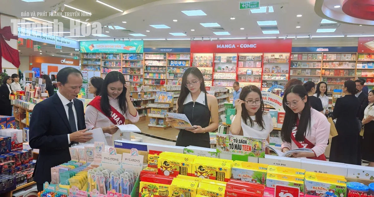 Khai trương Nhà sách FAHASA Thanh Hóa tại AEON MALL