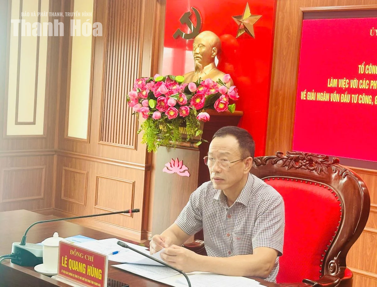 Đẩy nhanh giải ngân vốn đầu tư công, không để vốn tồn đọng do chậm thủ tục