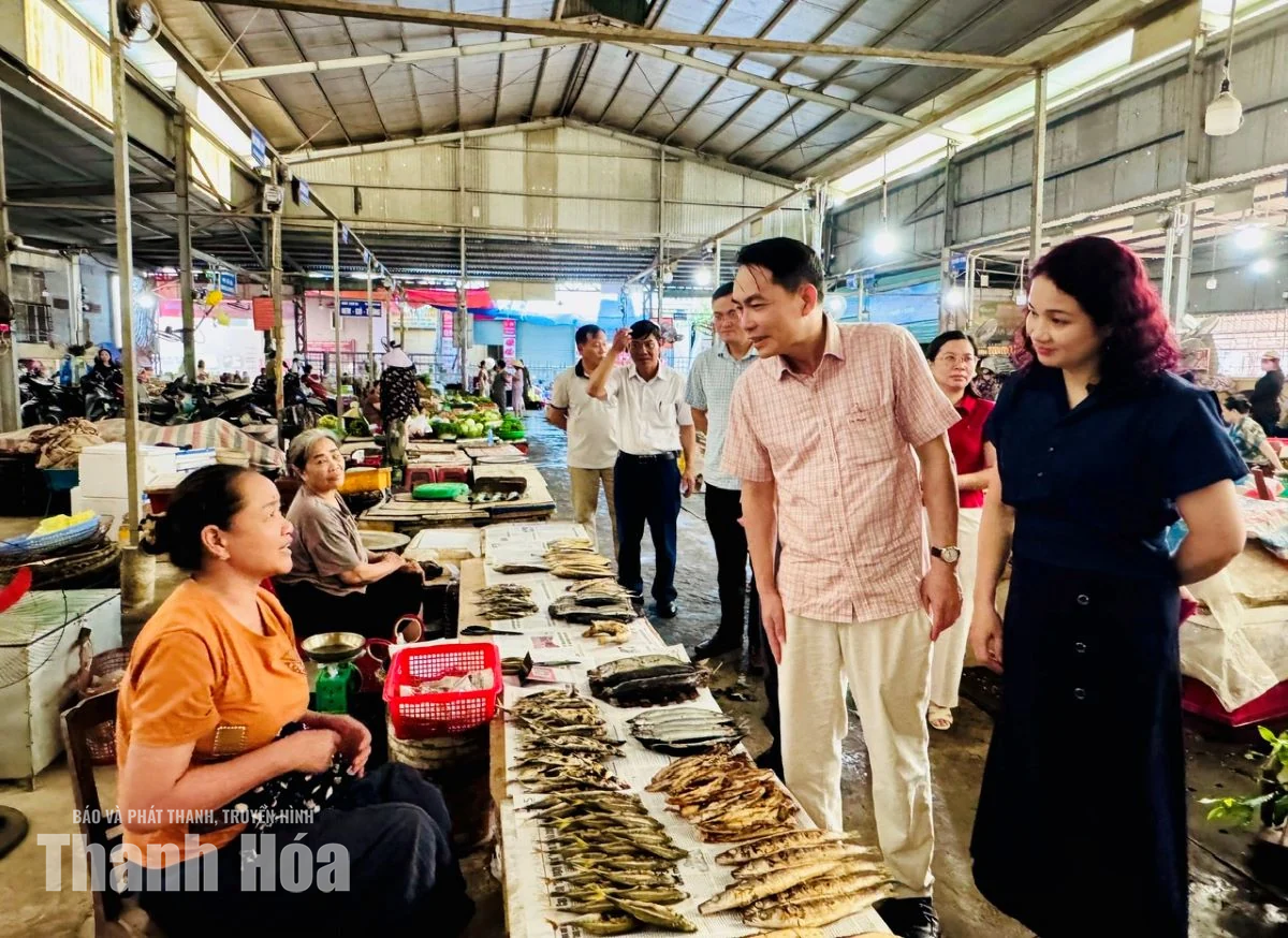 Xã Lưu Vệ đạt 86/100 điểm thẩm định an toàn thực phẩm nâng cao
