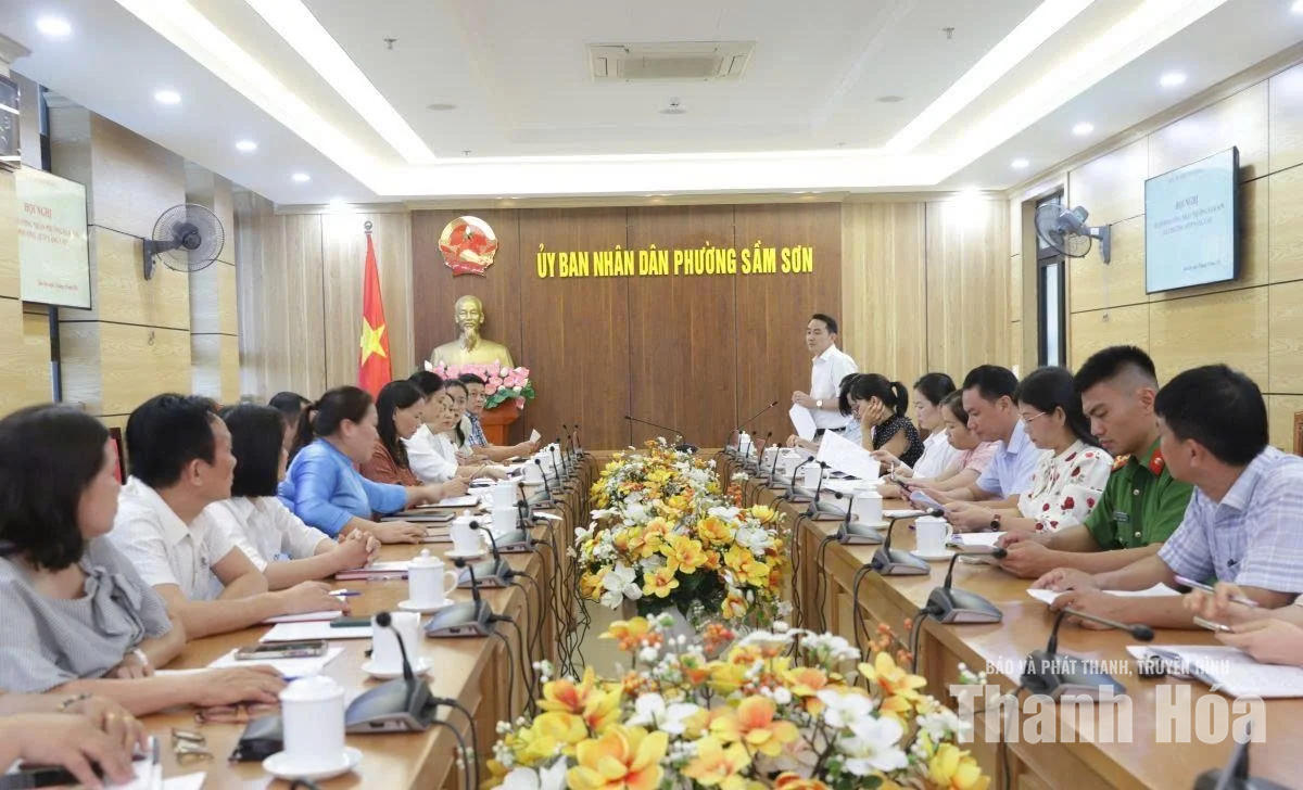 Thẩm định các tiêu chí an toàn thực phẩm nâng cao tại phường Sầm Sơn