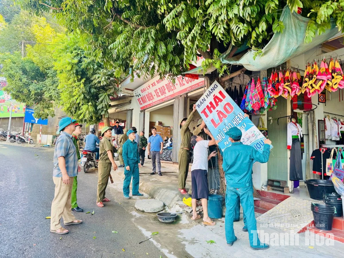 Mường Lát: Không để vi phạm trật tự công cộng trở thành chuyện thường ngày