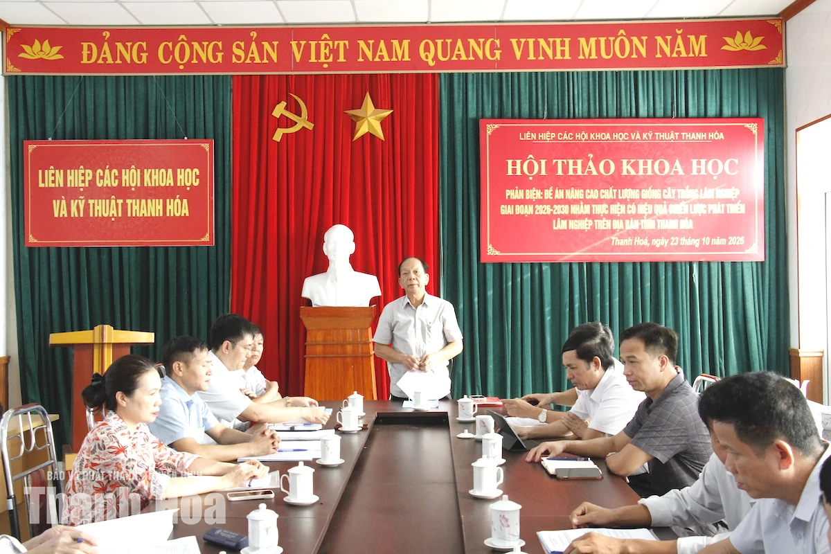 Phản biện Đề án nâng cao chất lượng giống cây lâm nghiệp