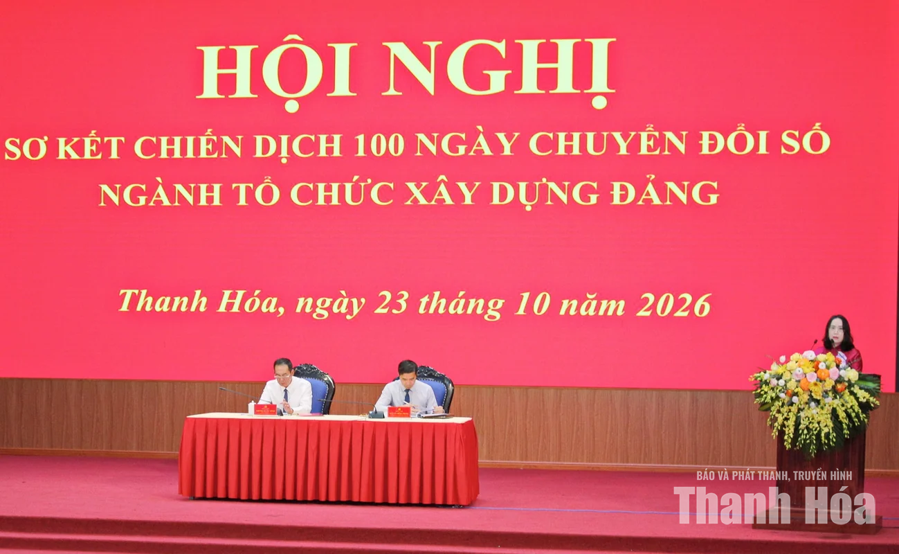 Ngành Tổ chức xây dựng Đảng chuyển trọng tâm từ số hóa hồ sơ sang quản trị, kết nối và khai thác dữ liệu thực chất