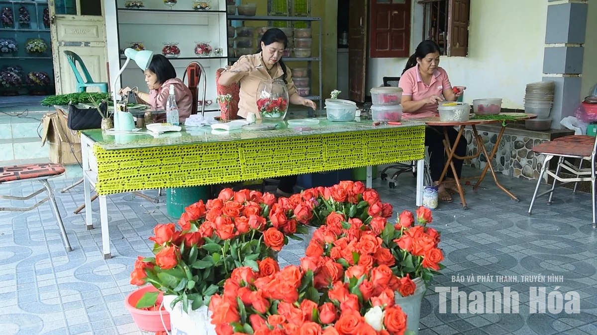 Nghệ thuật chế tác hoa tươi bất tử