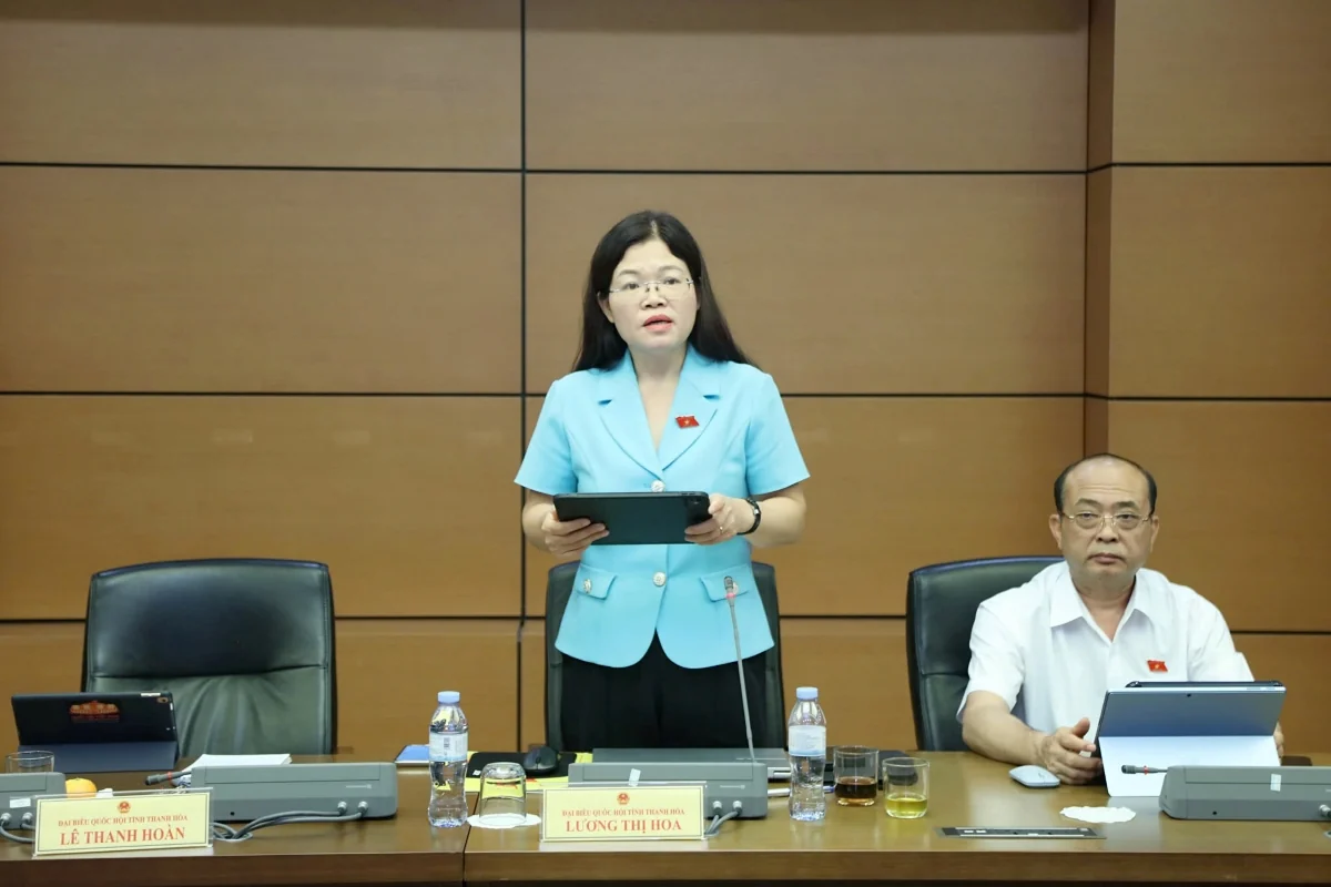 Đại biểu Quốc hội tỉnh Thanh Hóa góp ý về các dự án luật