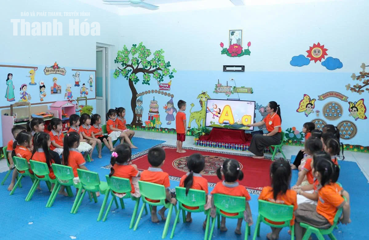 Hiện đại hóa môi trường chăm sóc, giáo dục trẻ