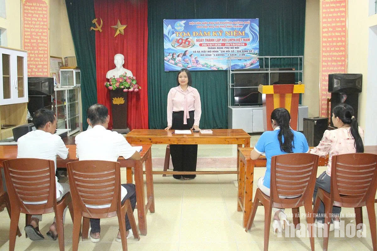 Đổi mới sinh hoạt chi bộ&nbsp;ở phường Quảng Phú