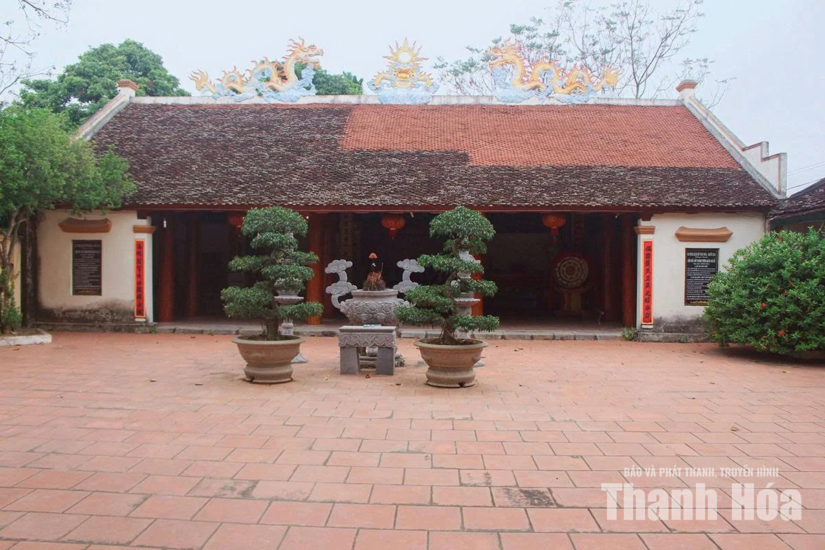 Đền thờ tướng quân Cao Lỗ trên đất Hoằng Giang