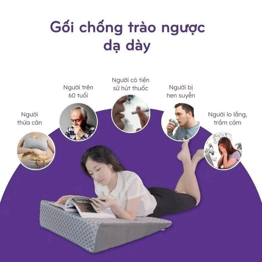 Gối chống trào ngược dạ dày Zzbed – Tiện lợi từ thiết kế đến sử dụng