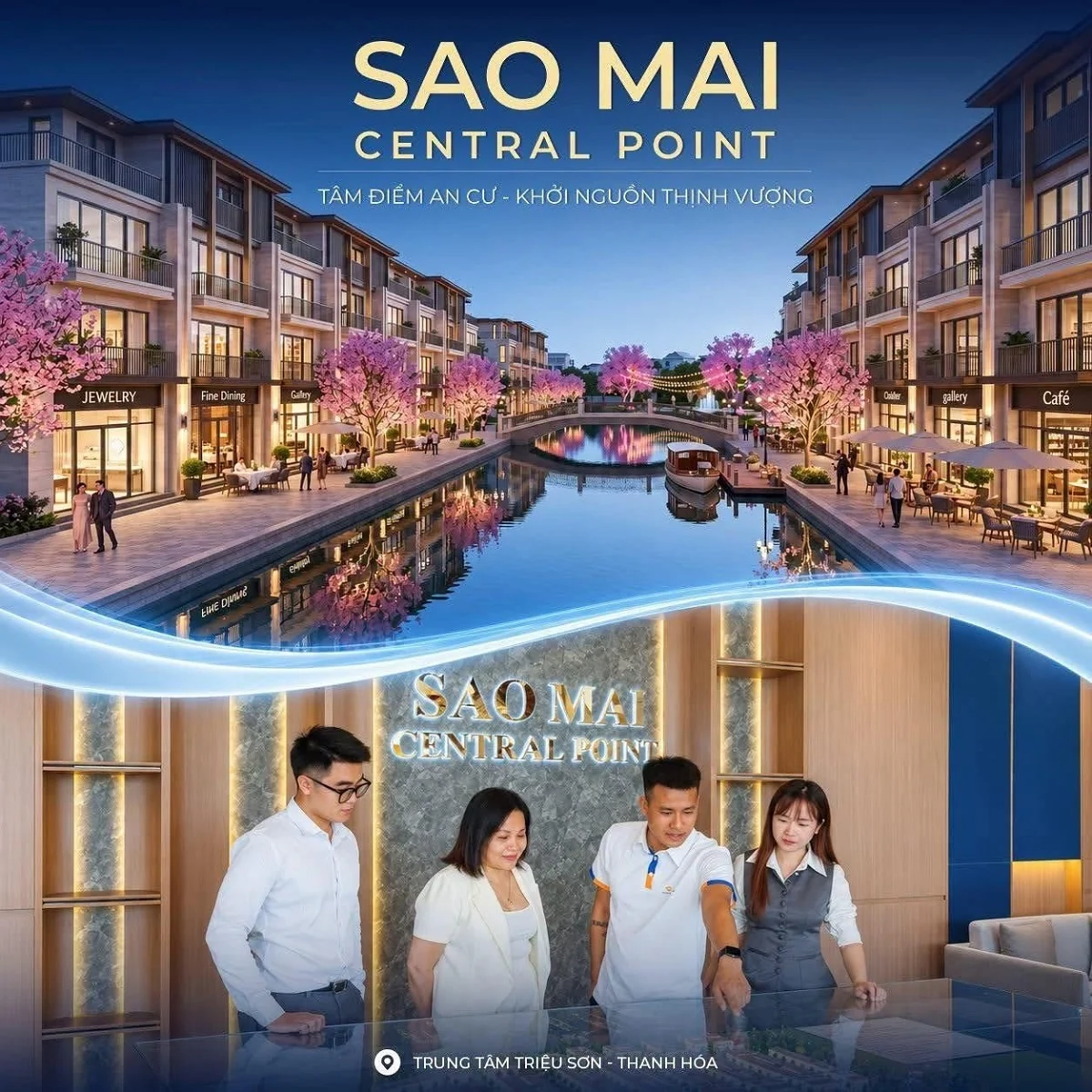 Gần 6.000 lượt khách đổ về Sao Mai Central Point trong đêm khai trương Hội chợ lô tô
