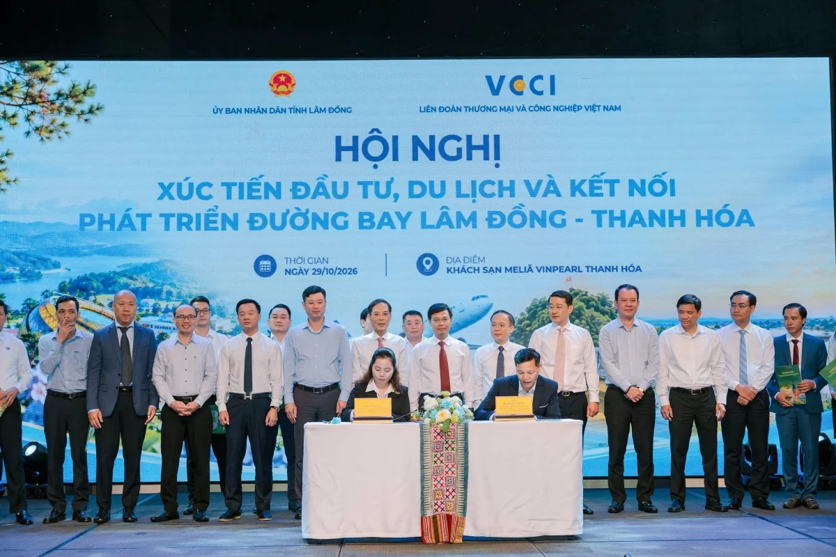 Vietravel ký kết MOU thúc đẩy kết nối du lịch Lâm Đồng - Thanh Hóa