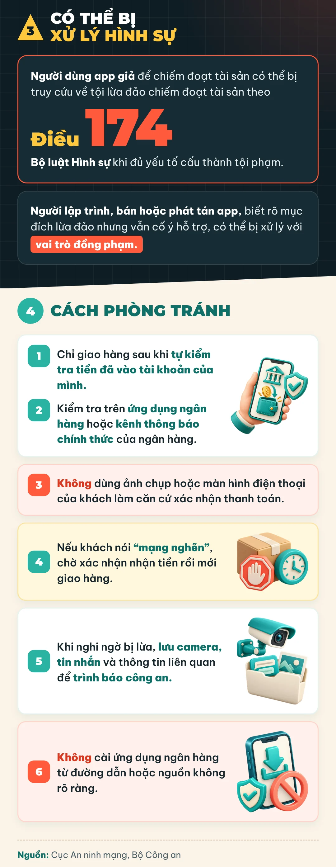 Cảnh giác app ngân hàng giả: màn hình báo thành công, người bán chưa nhận tiền
