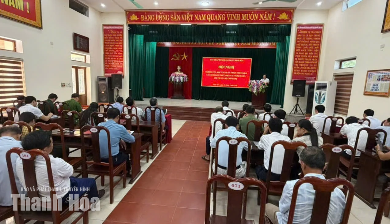 Định Hòa sau sắp xếp: Bản lĩnh của một đảng bộ trong phép thử từ thực tiễn