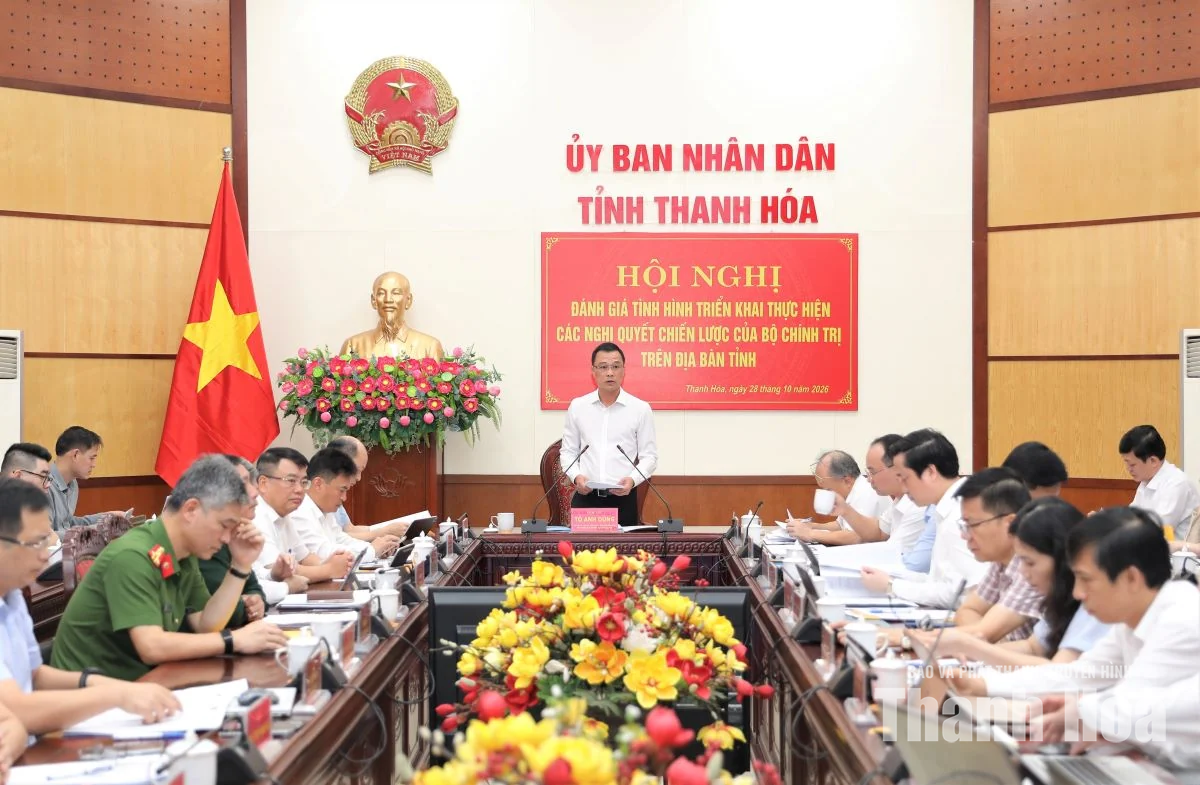 Đánh giá tình hình thực hiện các nghị quyết chiến lược của Bộ Chính trị