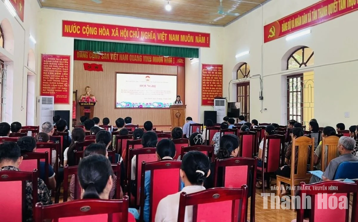 Ra mắt mô hình “Khu dân cư sáng, xanh, sạch, đẹp, an toàn” tại xã Tân Thành