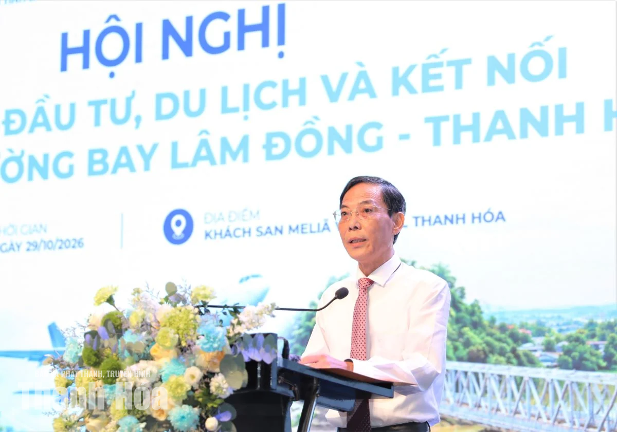 Tăng cường xúc tiến đầu tư, du lịch và kết nối phát triển đường bay Lâm Đồng - Thanh Hóa