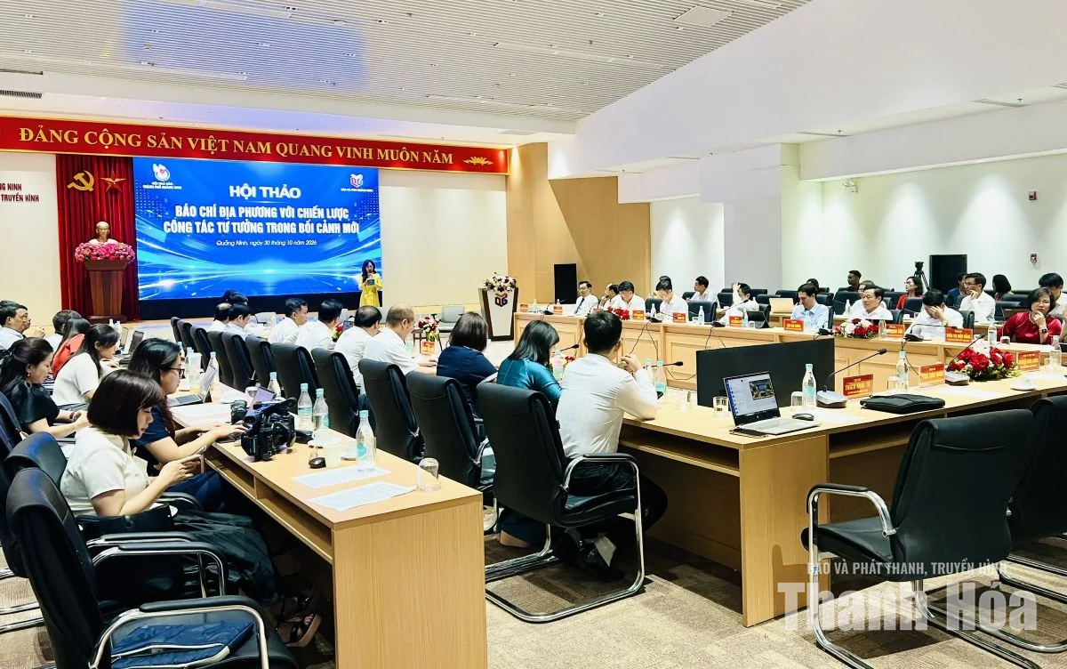 Hội thảo “Báo chí địa phương với chiến lược công tác tư tưởng trong bối cảnh mới”