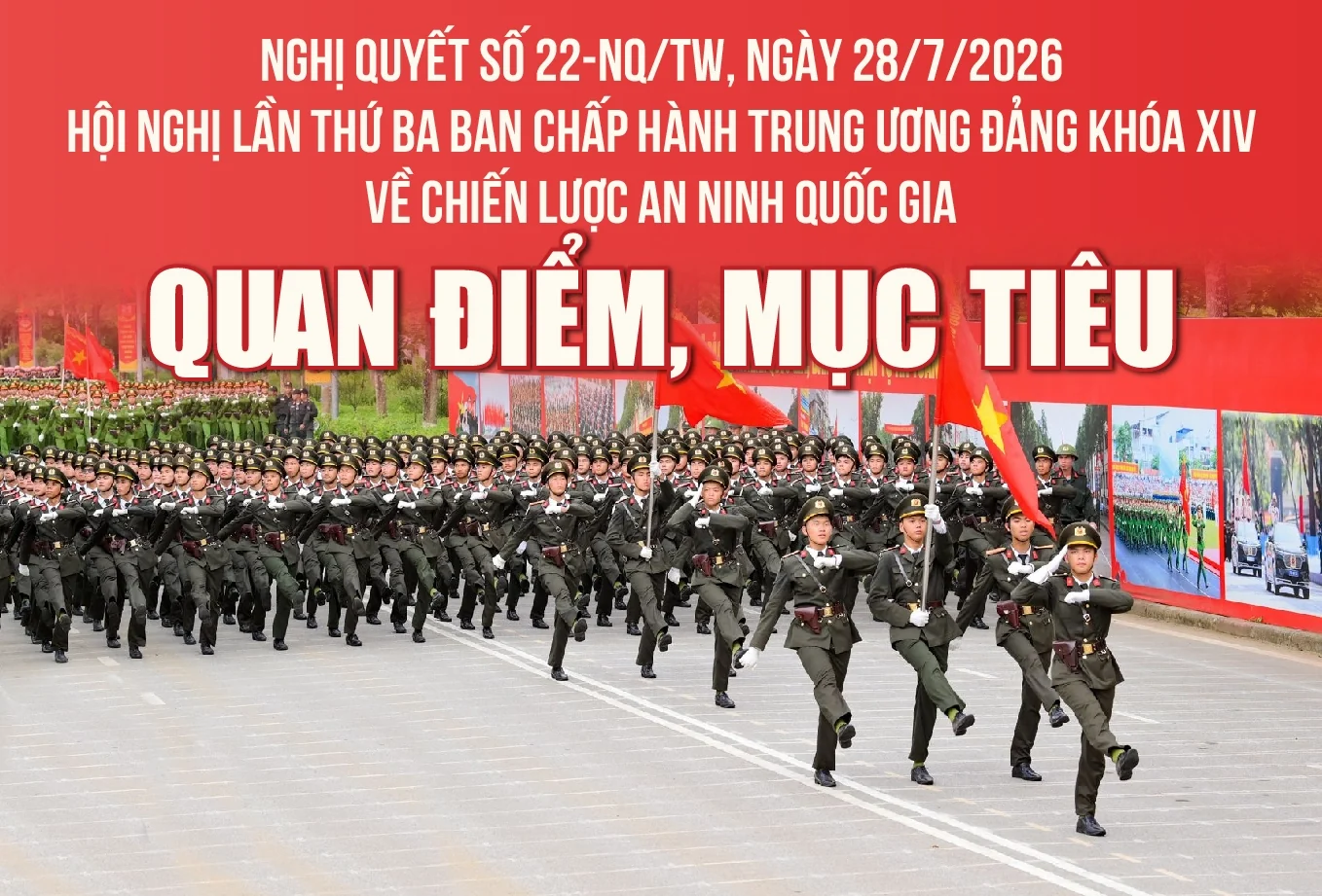 Nghị quyết 22-NQ/TW: Quan điểm, mục tiêu về chiến lược an ninh quốc gia