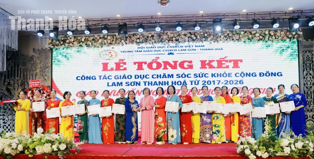 Trung tâm Giáo dục chăm sóc sức khỏe cộng đồng Lam Sơn tổng kết hoạt động giai đoạn 2017-2026