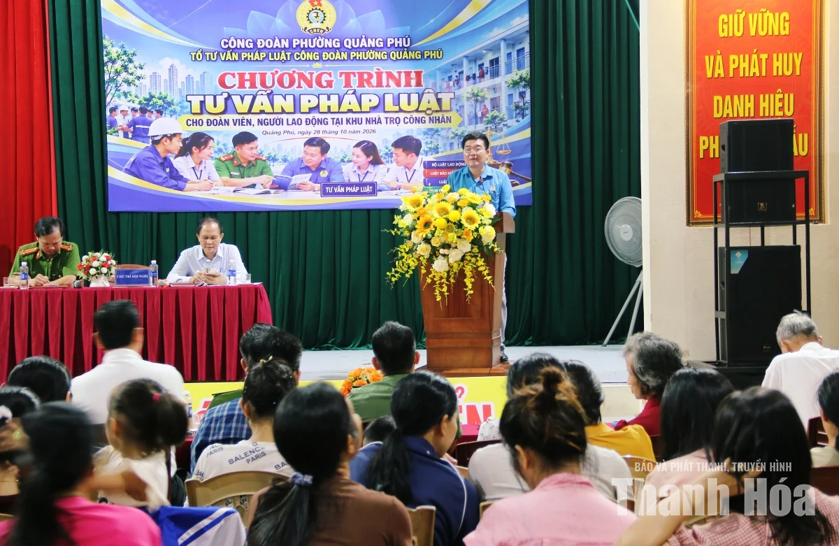 Tư vấn pháp luật cho đoàn viên, người lao động tại nhà trọ