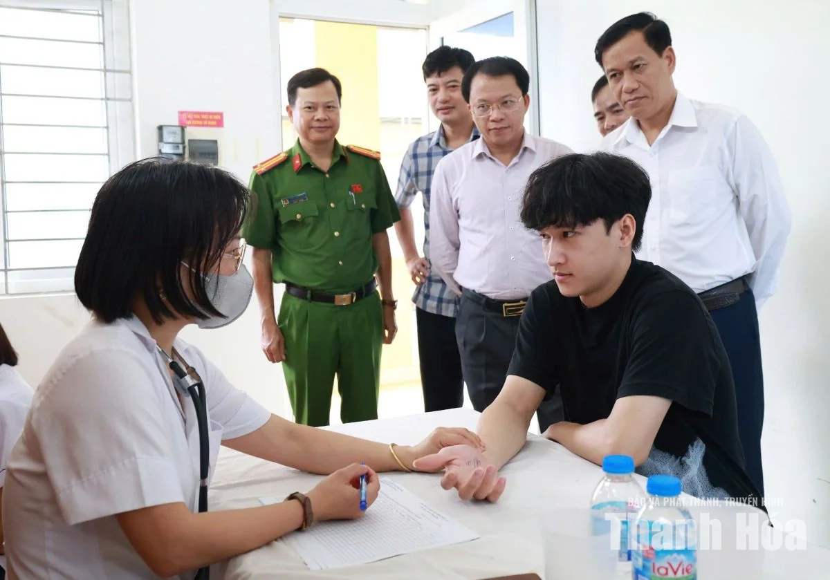 Thiệu Hóa có 38 thanh niên tình nguyện thực hiện nghĩa vụ quân sự và Công an nhân dân năm 2027