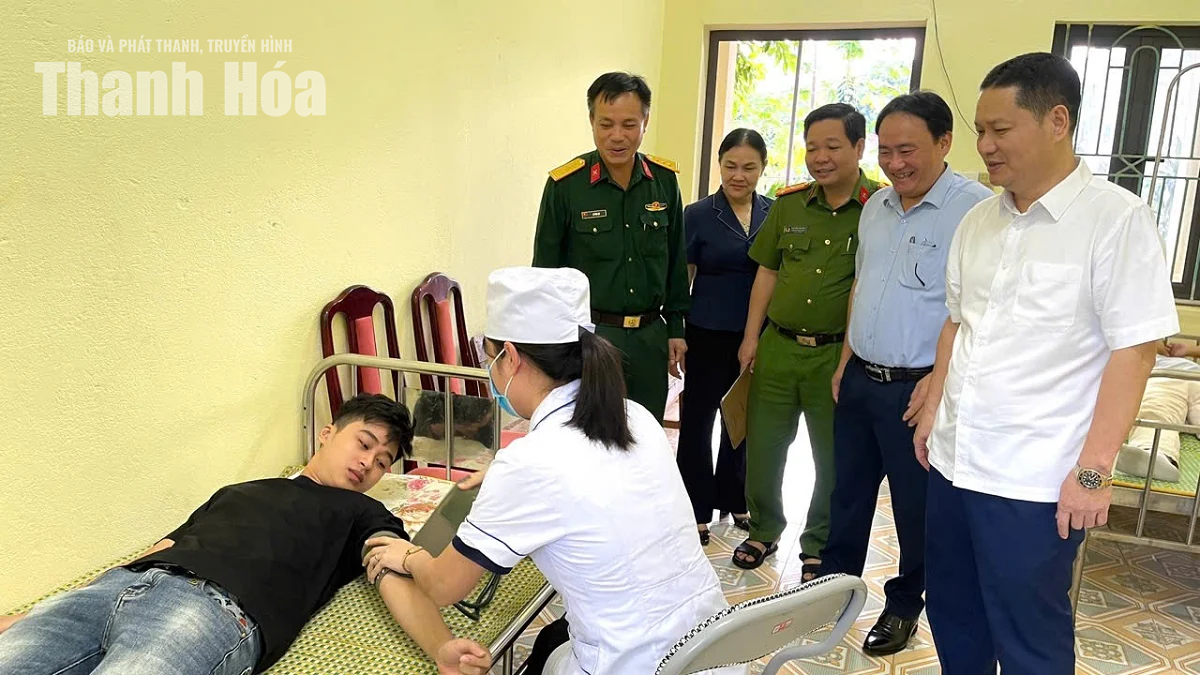 Xã Triệu Sơn khám sơ tuyển nghĩa vụ quân sự và Công an nhân dân