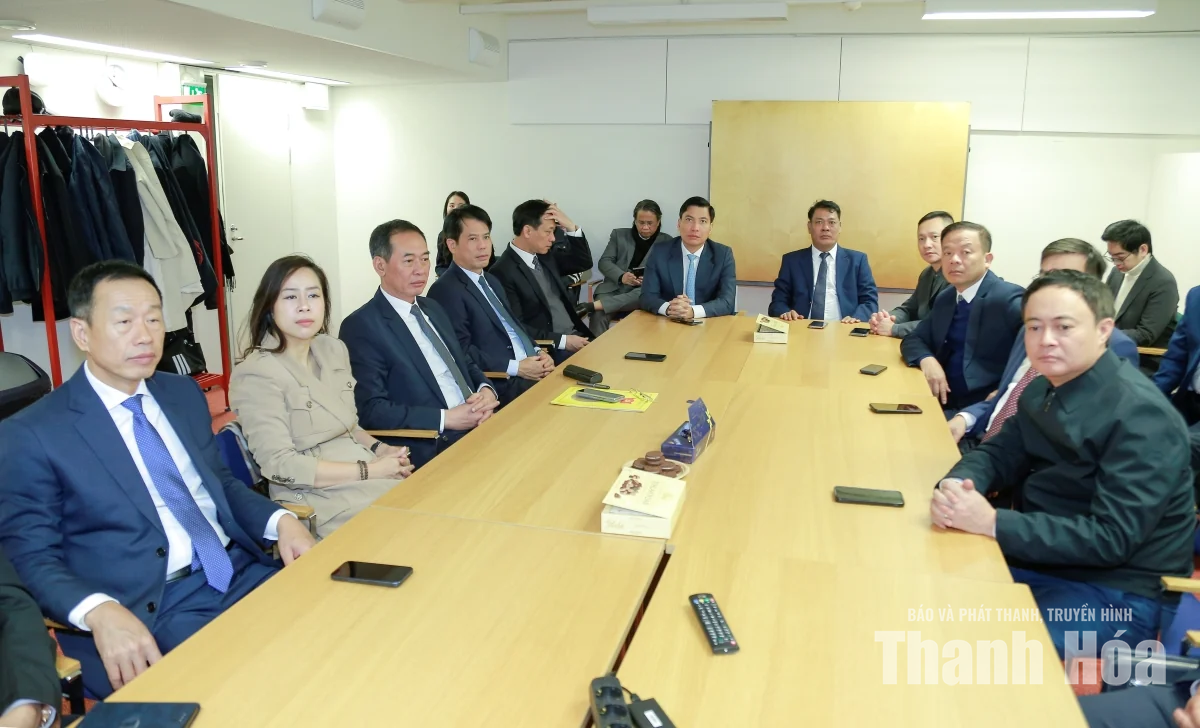 Đoàn công tác tỉnh Thanh Hóa tìm hiểu mô hình chính quyền thành phố Vantaa, Phần Lan
