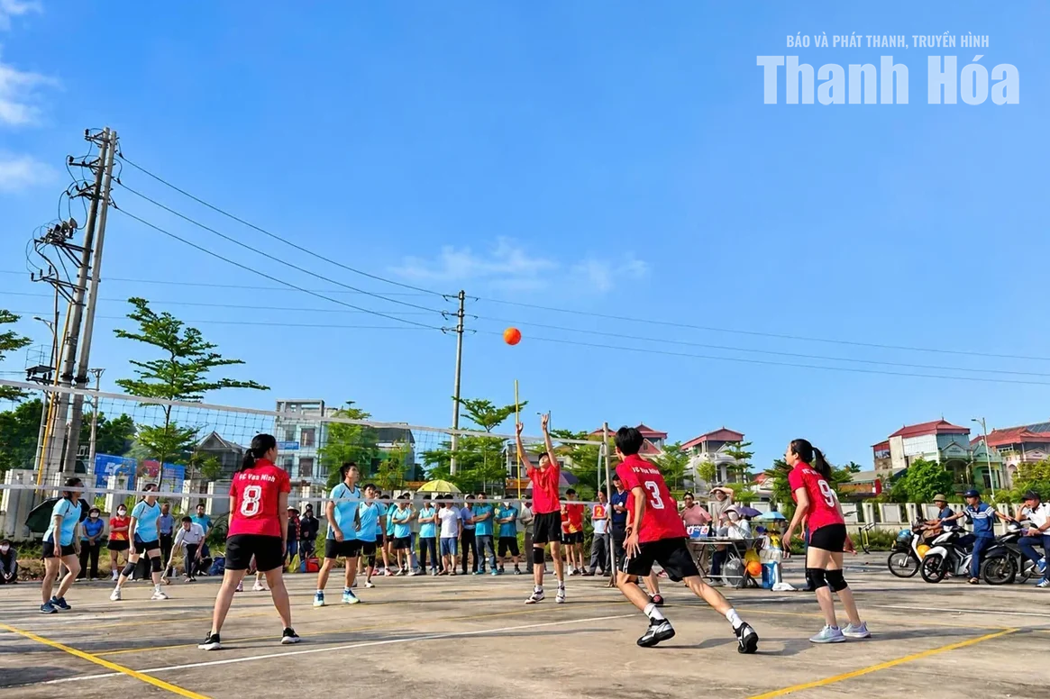 Hà Trung khai mạc giải thể thao chào mừng Ngày Văn hóa Việt Nam