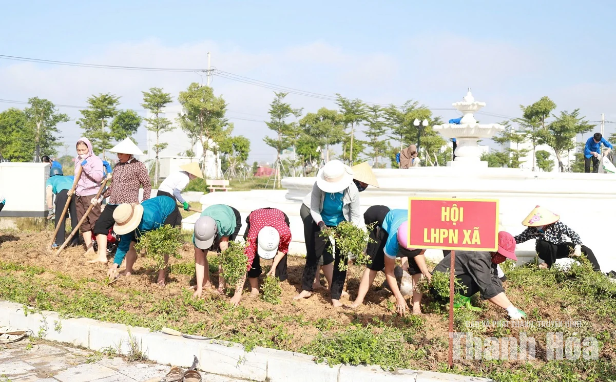 Thiệu Hóa phát động đợt cao điểm “100 ngày đêm chỉnh trang cảnh quan, vệ sinh môi trường mừng Đảng, mừng Xuân Đinh Mùi 2027