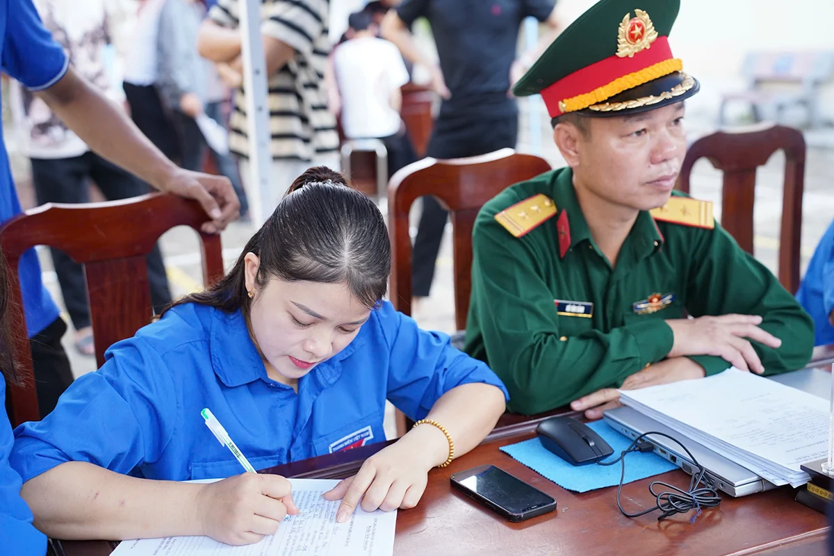 Xã Nga Sơn tổ chức khám sơ tuyển nghĩa vụ quân sự năm 2027