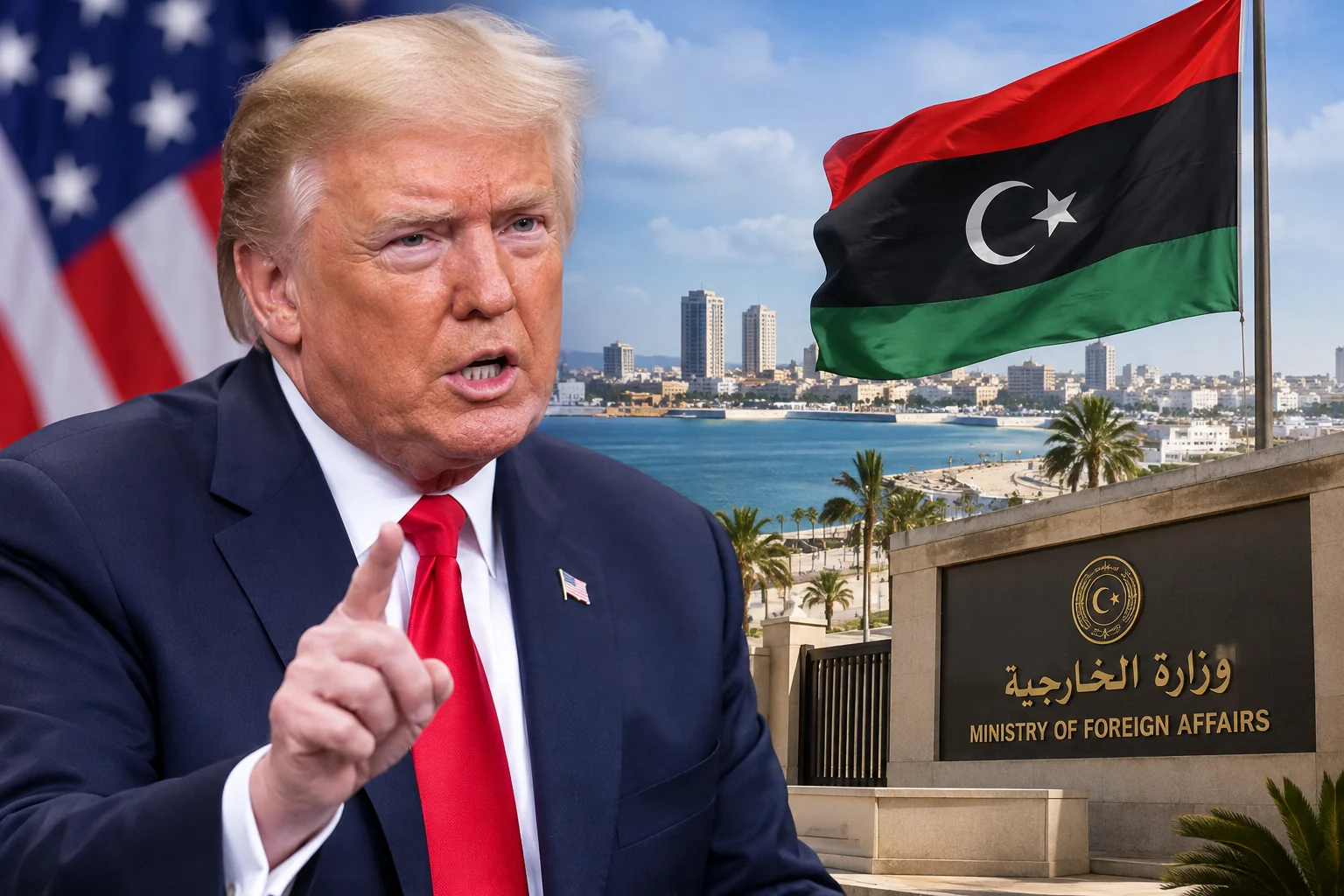 Libya triệu Đại biện Mỹ, phản đối phát biểu của ông Trump