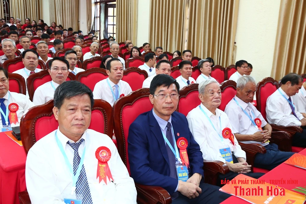 Phó Bí thư Thường trực Tỉnh ủy Lại Thế Nguyên dự Đại hội đại biểu Đảng bộ xã Thiệu Hóa