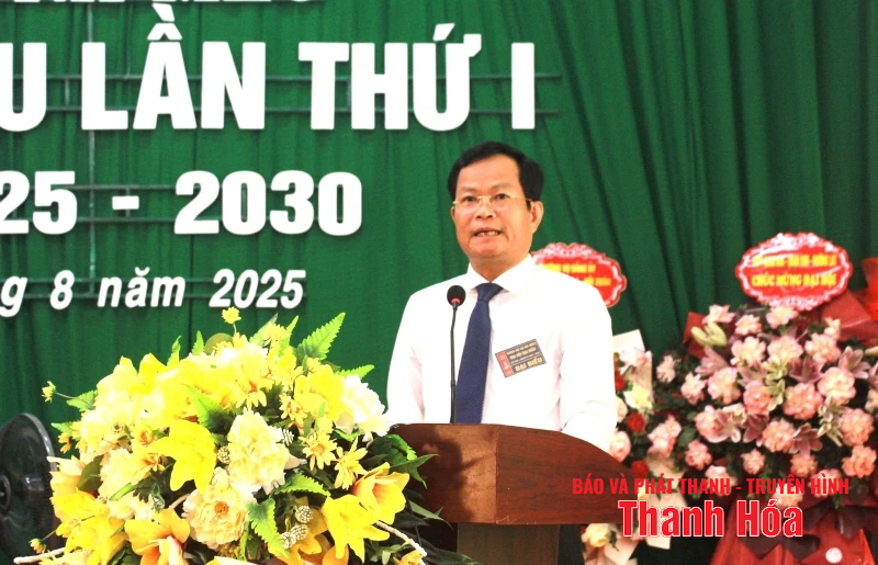 Đại hội Đảng bộ xã Na Mèo lần thứ I, nhiệm kỳ 2025-2030