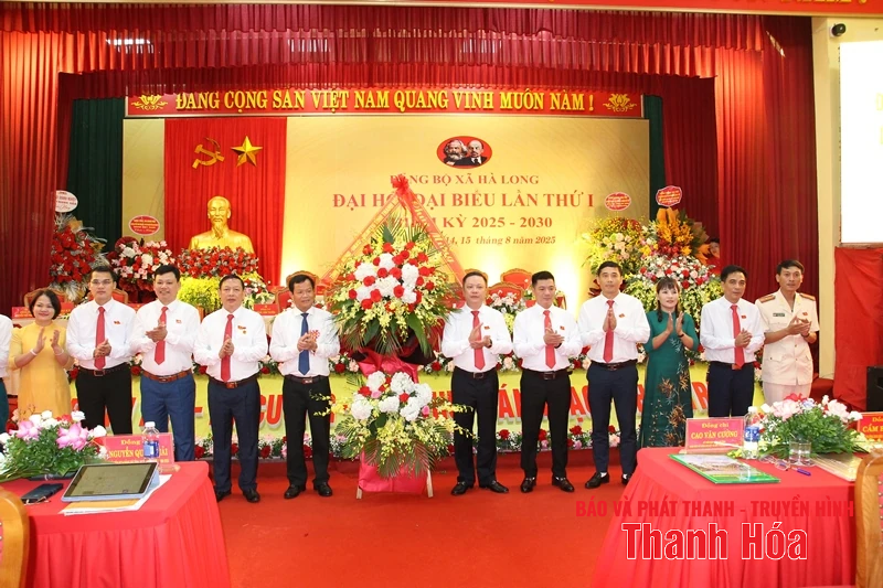 Đảng bộ xã Hà Long tiếp tục nỗ lực, phấn đấu, thực hiện hiệu quả 25 chỉ tiêu chủ yếu