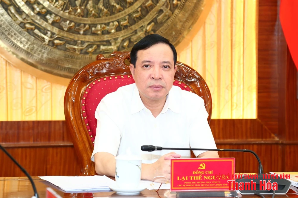 Cho ý kiến về phương án tổ chức phục vụ Đại hội đại biểu Đảng bộ tỉnh Thanh Hóa lần thứ XX, nhiệm kỳ 2025-2030