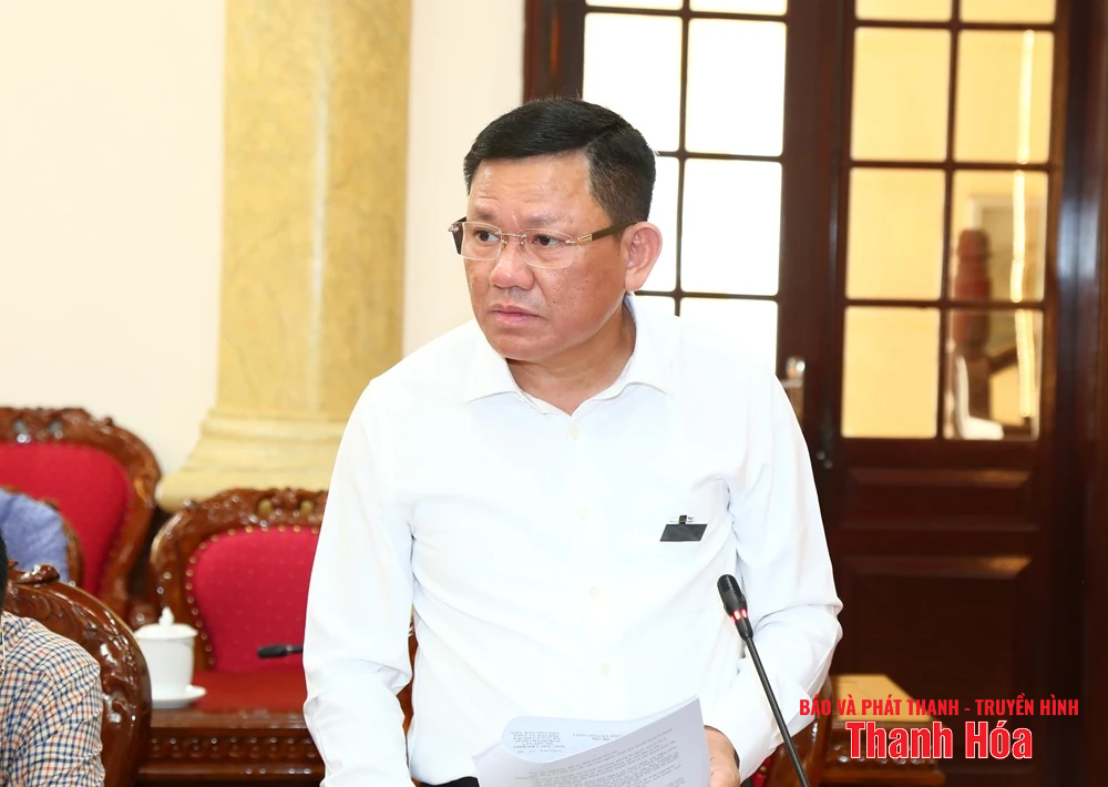 Cho ý kiến về phương án tổ chức phục vụ Đại hội đại biểu Đảng bộ tỉnh Thanh Hóa lần thứ XX, nhiệm kỳ 2025-2030