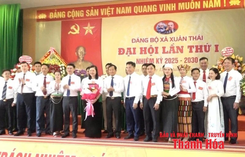 Đại hội Đại biểu Đảng bộ xã Xuân Thái lần thứ I, nhiệm kỳ 2025 - 2030