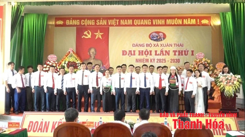 Đại hội Đại biểu Đảng bộ xã Xuân Thái lần thứ I, nhiệm kỳ 2025 - 2030