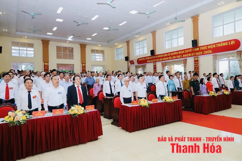 Xây dựng Quảng Ngọc trở thành xã Nông thôn mới nâng cao vào năm 2030