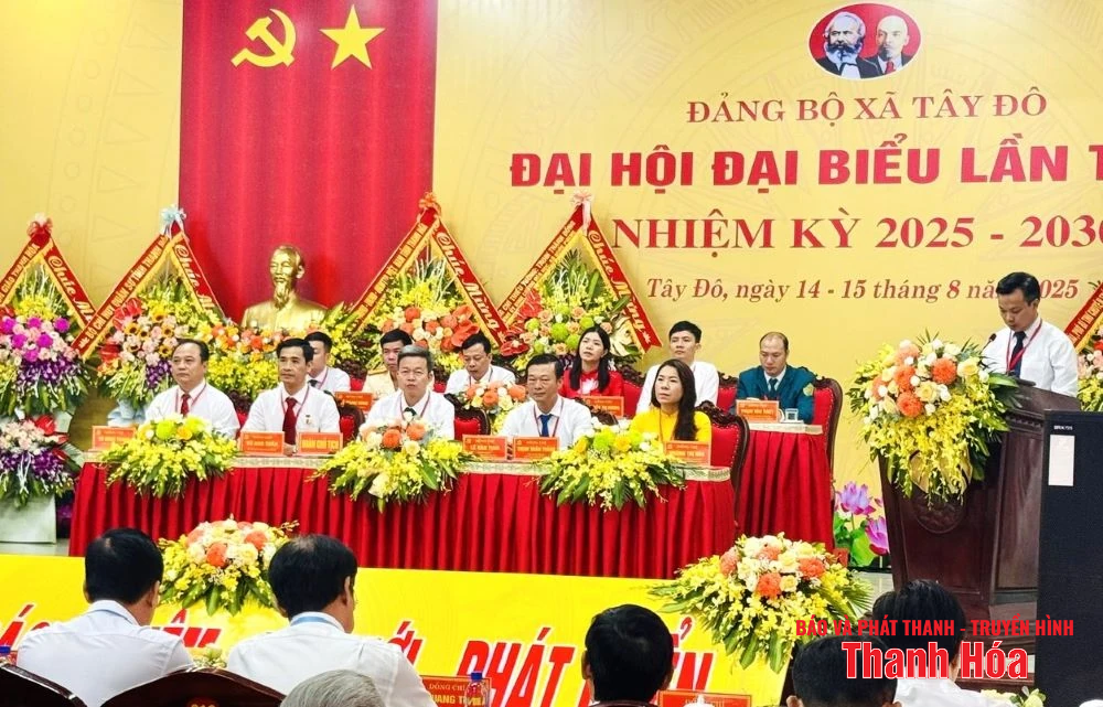 Đại hội đại biểu Đảng bộ xã Tây Đô lần thứ I, nhiệm kỳ 2025-2030