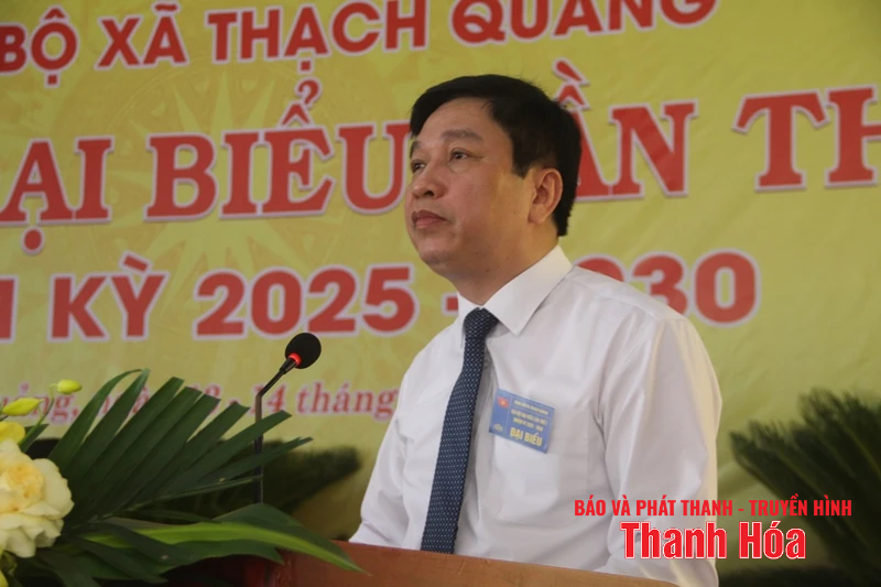 Phát huy truyền thống đoàn kết, quyết tâm xây dựng xã Thạch Quảng ngày càng phát triển